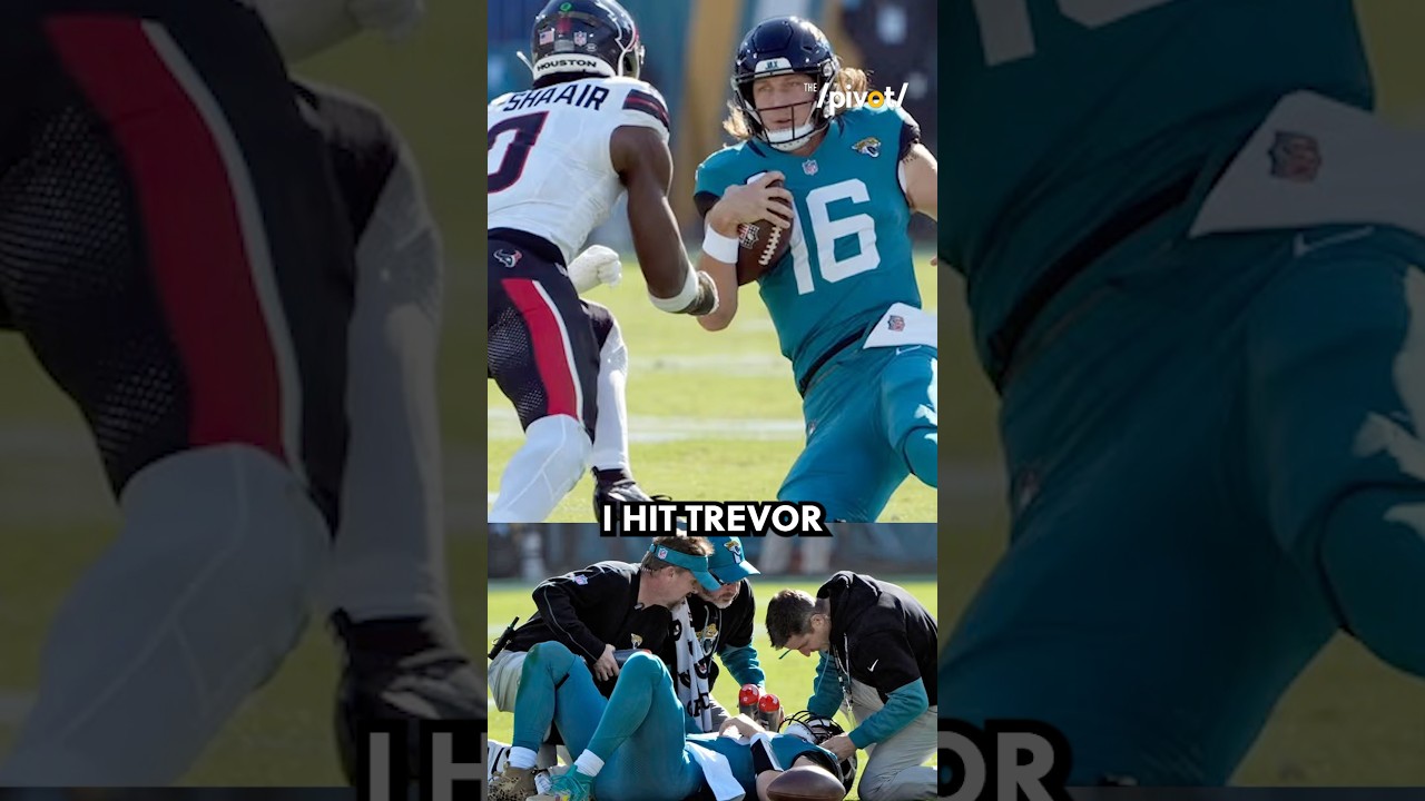 Azeez Al-Shaair opens up to Ryan Clark on the aftermath of the Trevor Lawrence hit and it’s effect