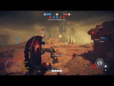 DROIDEKA First Look Gameplay (No Commentary) - Star Wars Battlefront 2