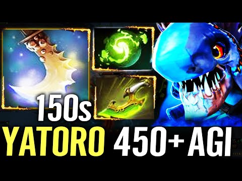 🔥 450+ AGI YATORO SLARK Refresher — Radiance + Swift Blink 100% Unstoppable Monster Dota 2 Pro