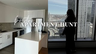 apartment hunting | touring apartments in Boston & moving updates 🏙🖤