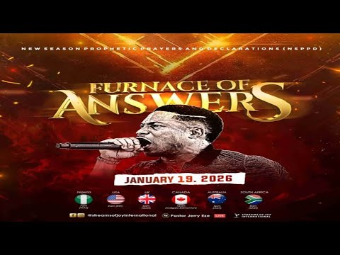 FURNACE OF ANSWERS [DAY 1] || NSPPD || 19TH JANUARY 2026