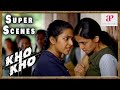 Kho Kho Movie Scenes Mamitha Baiju Rebels Against Rajisha Rajisha Vijayan Mamitha Baiju