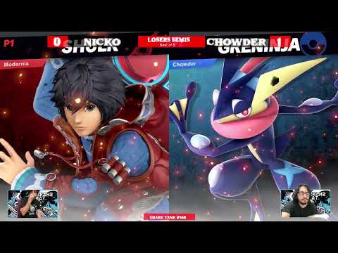 Shark Tank #168 Losers Semi Final - Nicko (Shulk) Vs. LH POW | Chowder (Greninja) - SSBU Tournament