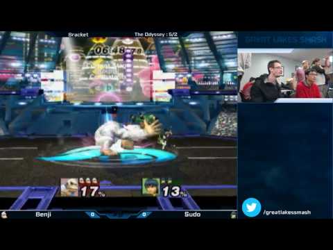 The Odyssey 5/2 Project M - Benji (Donkey Kong) vs. Sudo (Marth) (Missing footage)