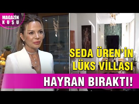 Adeta Saray Gibi! Seda Üren Evinin Kapılarını İlk Kez Açtı
