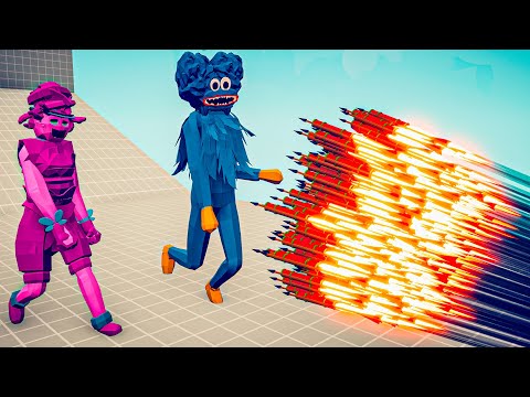 POPPY PLAYTIME HEROES vs EVERY GOD - Totally Accurate Battle Simulator TABS