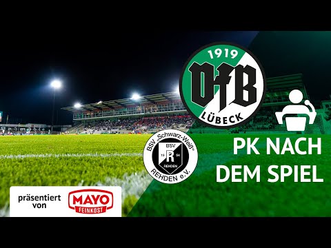 PK nach dem Spiel | VfB Lübeck vs. BSV Rehden | Saison 2022/23