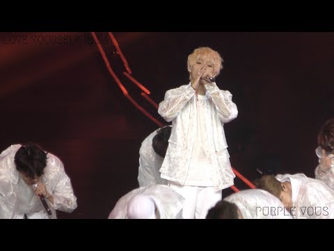 180906 BTS 방탄소년단 MICDrop V 뷔 Focus (4K) @ LOVE YOURSELF IN LA