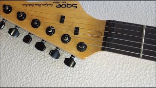 Video thumbnail for unboxing stratocaster - SQOE SEST 210 by Light Sasam