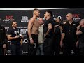 Alexander Volkov vs. Tom Aspinall UFC London Weigh-In Staredown - MMA Fighting