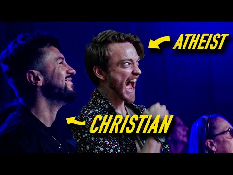 An Evangelical YouTuber drags an Atheist to a Megachurch