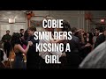 Cobie Smulders Kissing A Girl