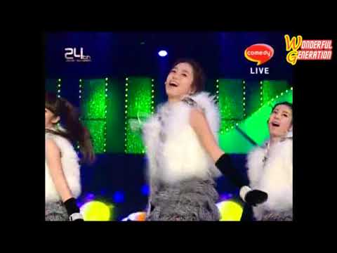 SNSD Enjoying T-Ara's Performance at GDA