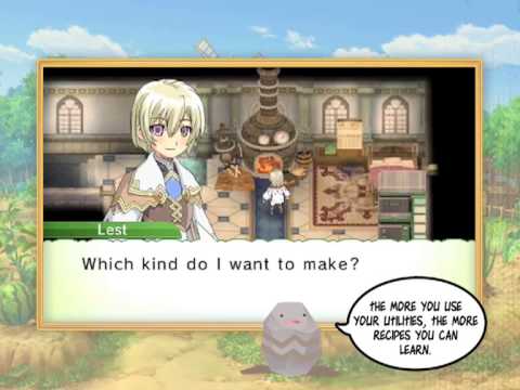 Rune Factory 4 - Crafting Tutorial