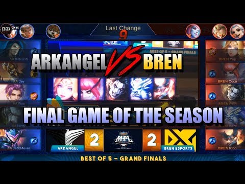 IT ALL CAME DOWN TO A SINGLE GAME 👍 ARKANGEL VS BREN FINALS MATCH MPL-PH SEASON 3