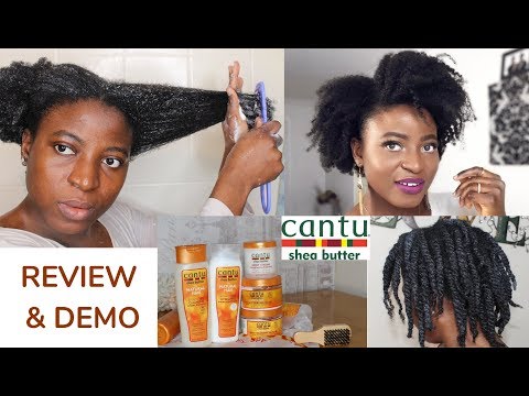 A Quick Cantu Wash Day & Review | 4C Hair | Kenny...