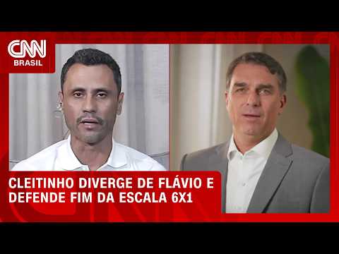 Cleitinho diverge de Flávio Bolsonaro e defende fim da escala 6×1; entenda | HORA H