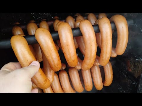 Homemade pork sausages from the Polish People's Republic, just like in the old days.