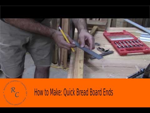 How to Make: Bread Board Ends for a Reclaimed Barn Wood Farm House Style Dining Table