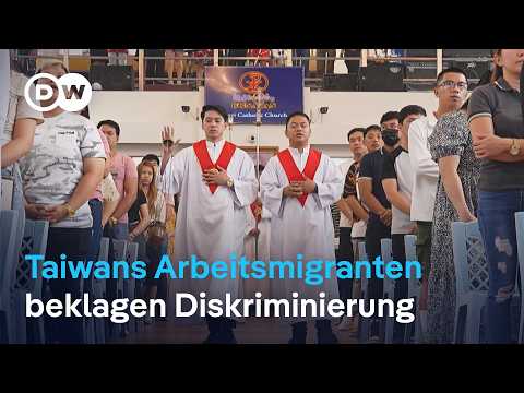In Taiwans Hightech-Industrie kämpfen Wanderarbeiter für Gleichbehandlung | DW Nachrichten