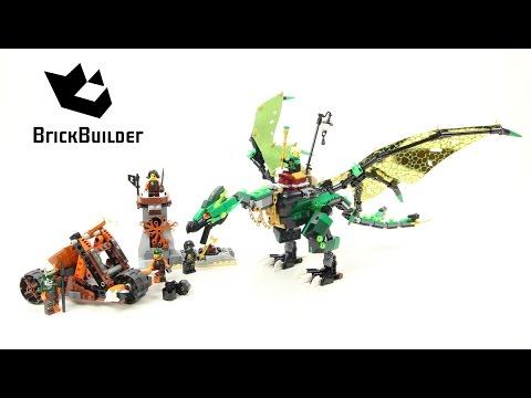 Vidéo LEGO Ninjago 70593 : Le dragon émeraude de Lloyd