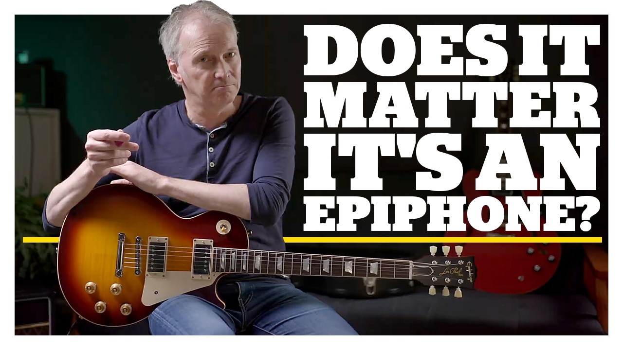Epiphone Inspired By Gibson Custom 1959 Les Paul Standard & 1962 ES-335 deep dive demo - YouTube