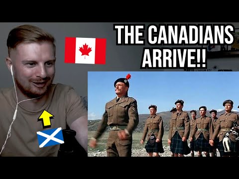 Reaction To The Devil's Brigade - The Canadians Arrive (Scotland the Brave)