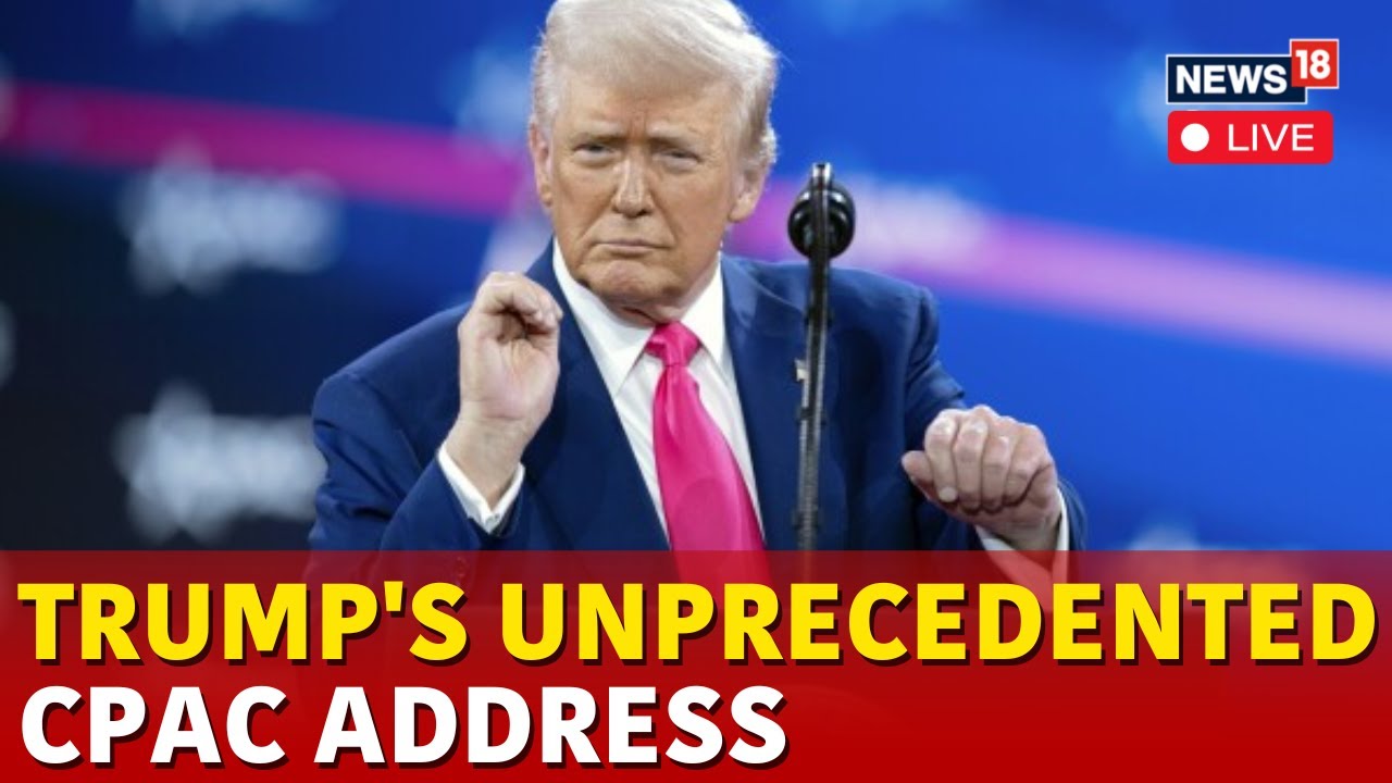 Trump Speech LIVE at CPAC | Trump's Message to The World | Ukraine Russia War | Hamas | Israel |N18G