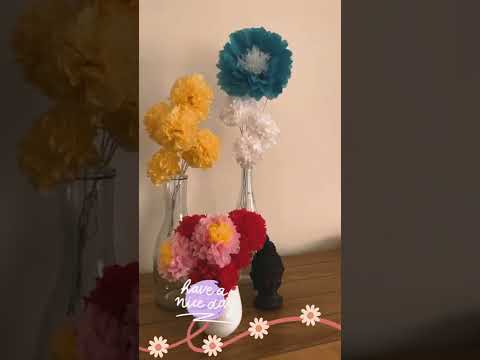 Some DIY flowers