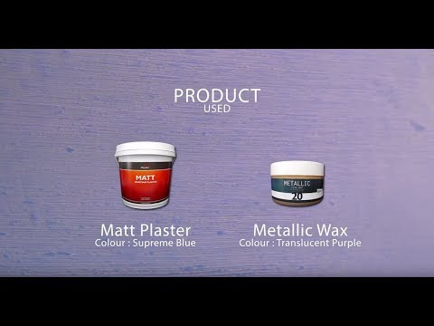 Macoavell Special Effect - Supreme Blue + Purple wax - lining brush effect