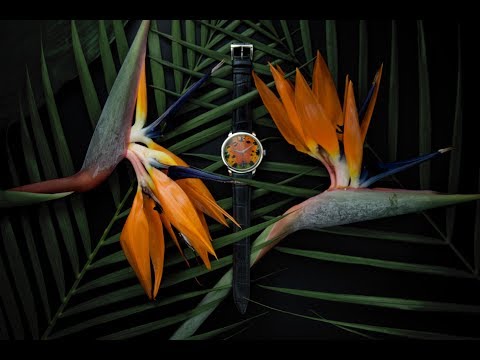 KHAMAMA Psychedelic 1773 luxury watch lifestyle shot