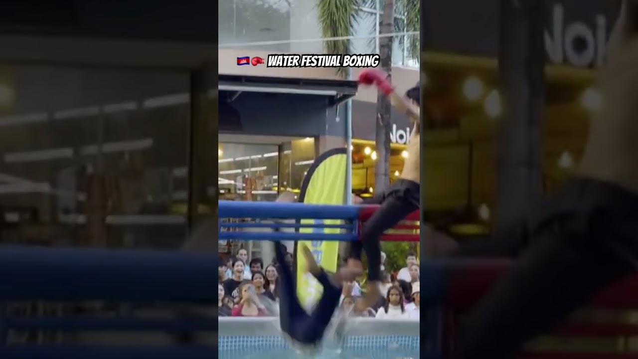 🇰🇭🥊 Water Festival Boxing #bonomtouk #waterfestival #cambodia #siemreap #visitcambodia