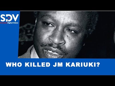 The Untold Story of vibrant MP JM Kariuki's final 48 hours, 45 years later