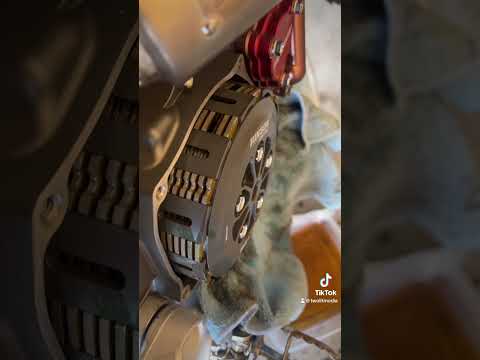 Hinson clutch in KX250SR #bikelife #dirtbike #motovlog