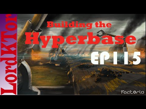 Factorio 0.16 Building the Hyperbase EP115 Fixing Yellow Science Build