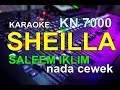 KARAOKE SHEILA IKLIM Nada Wanita Cewek Kn7000