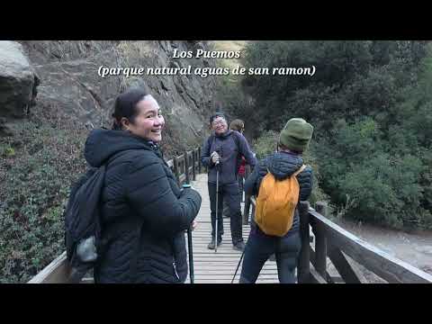 The best view of Santiago(My first climb)San Ramon mountain towards the Apoquindo Falls 