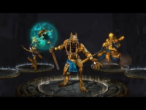 Anubis Smite Joust Gold Team