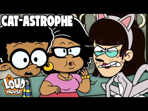 Clyde's Cat Themed Birthday Party Gone Wrong! 😹 | "Cat-astrophe" Full Scene | Loud House