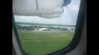 preview picture of video '(Taking off) Despegue- San Fernando de Apure hacia Maiquetia (CCS). Conviasa VO2501'