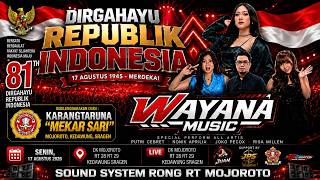 Download lagu 🔴📡 WAYANA MUSIC -SOUND SYSTEM RONG RT MOJOROTO - JUAN  JUAN PUTRA FARM - JPS SHOOTING.. mp3