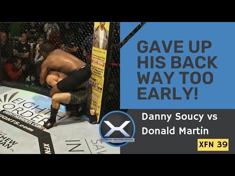 XFN 39 - Danny Soucy vs Donald Martin