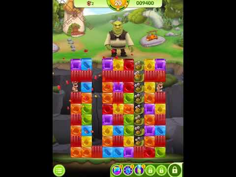 Shrek Sugar Fever Key Level 43 - No Boosters - 3 KEYS (by match3news.com)