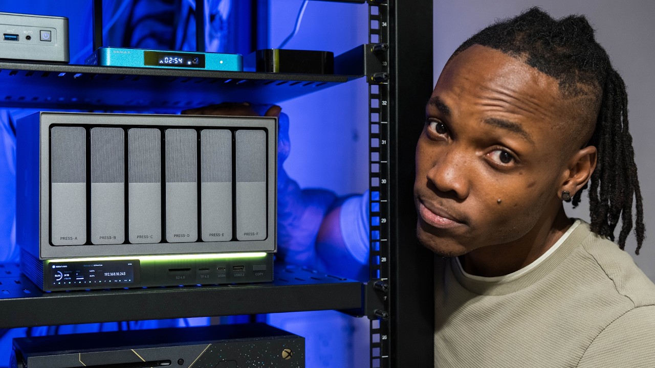 My AI-Powered 70TB+ Storage & Personal Cloud Setup 