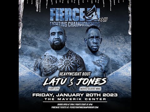Ezekiel Latu vs Daviante Jones - Fierce Fighting Championship 23