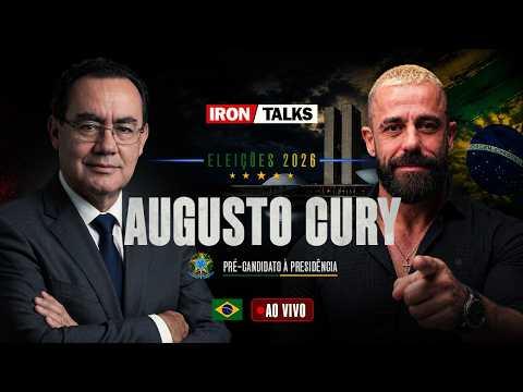 IronTalks ao vivo com Augusto Cury e Dr. Felipe Sestaro