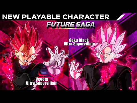 Ultra Supervillain Vegeta & Goku Black Official Gameplay Trailer - Dragon Ball Xenoverse 2 DLC 17