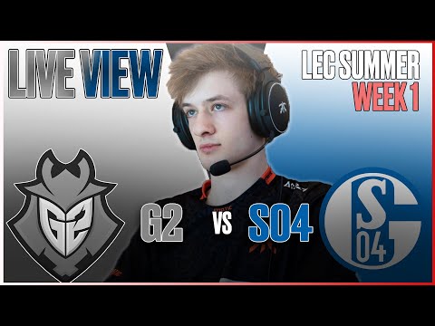 DRAFT diff? | G2 vs S04 | Nemesis Live View | LEC Summer split