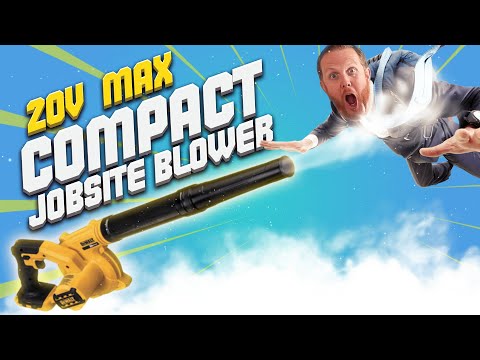 The Best Tool for Quick and Easy Clean-Up: Dewalt 20V MAX Compact Jobsite Blower