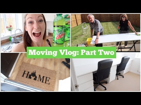 Moving Vlog: Part Two  l  First Night in the New House  l  aclaireytale